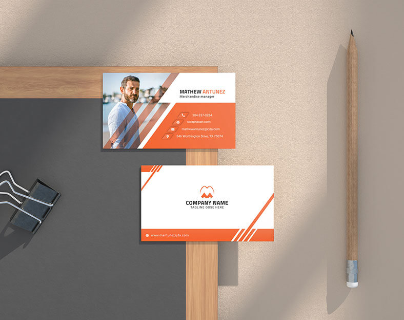 تصميم كرت شخصي